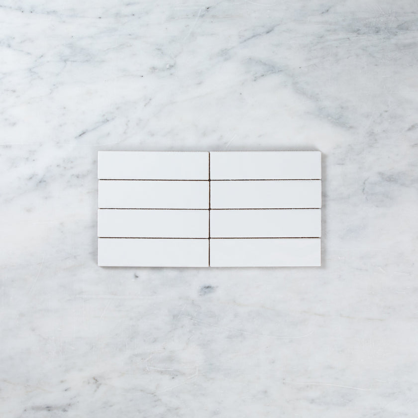 Noosa White Gloss Wave Subway