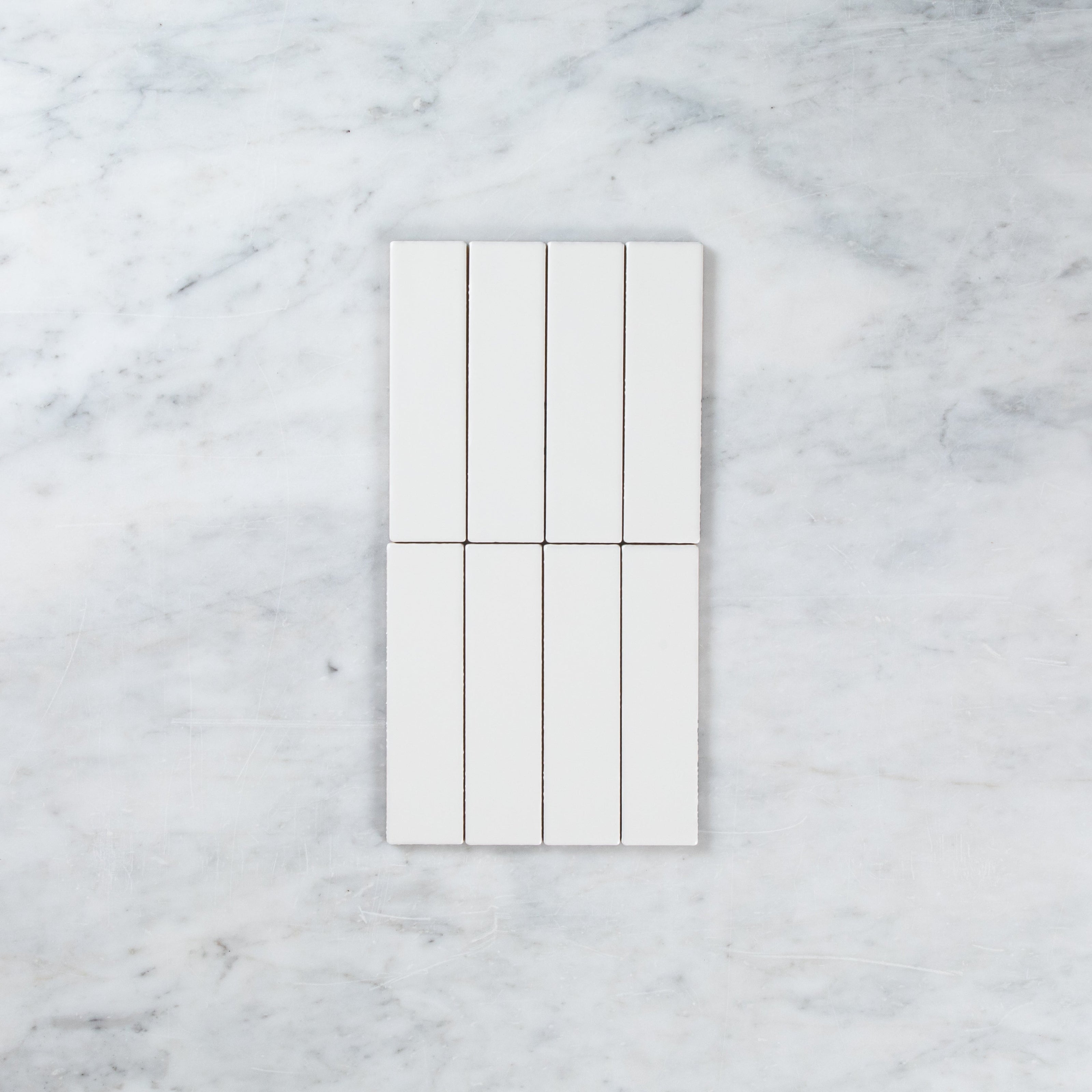 Noosa White Gloss Wave Subway