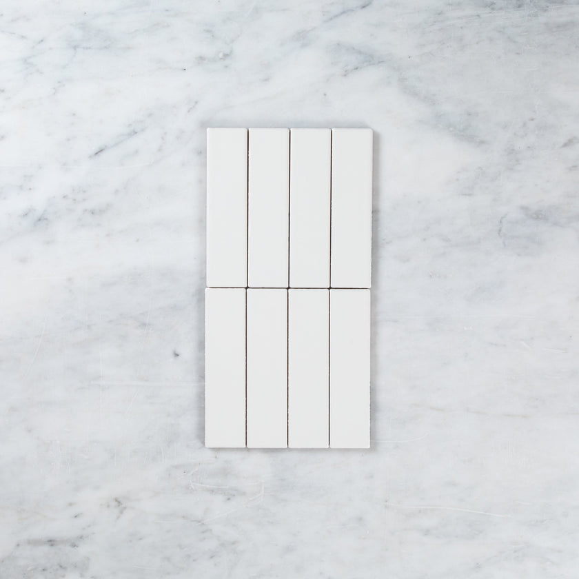 Noosa White Gloss Wave Subway