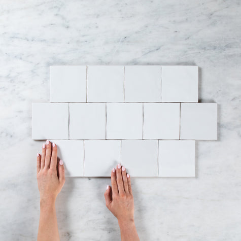 Noosa White Gloss Variation 125 x 125