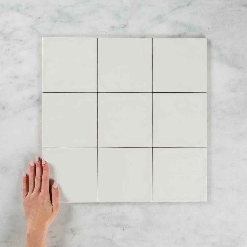 Noosa White Matte Wave