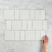 Travertine Stone Natural + Noosa White