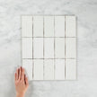 Noosa White Matte Wave