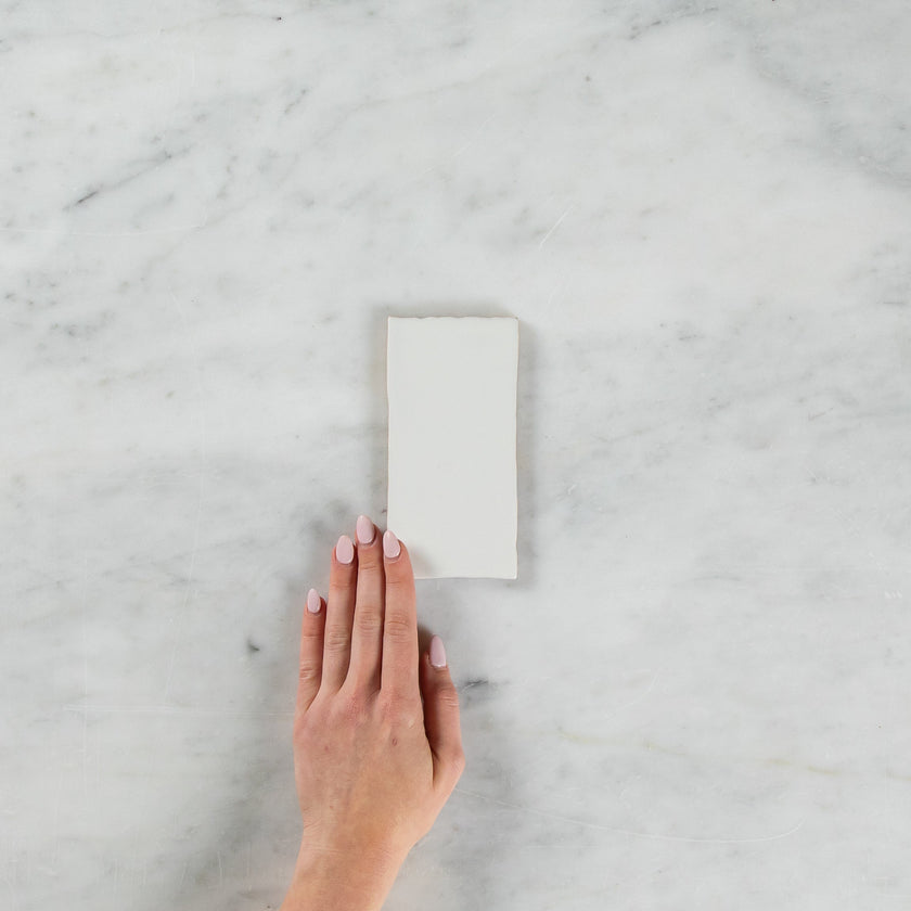 Noosa White Matte Wave