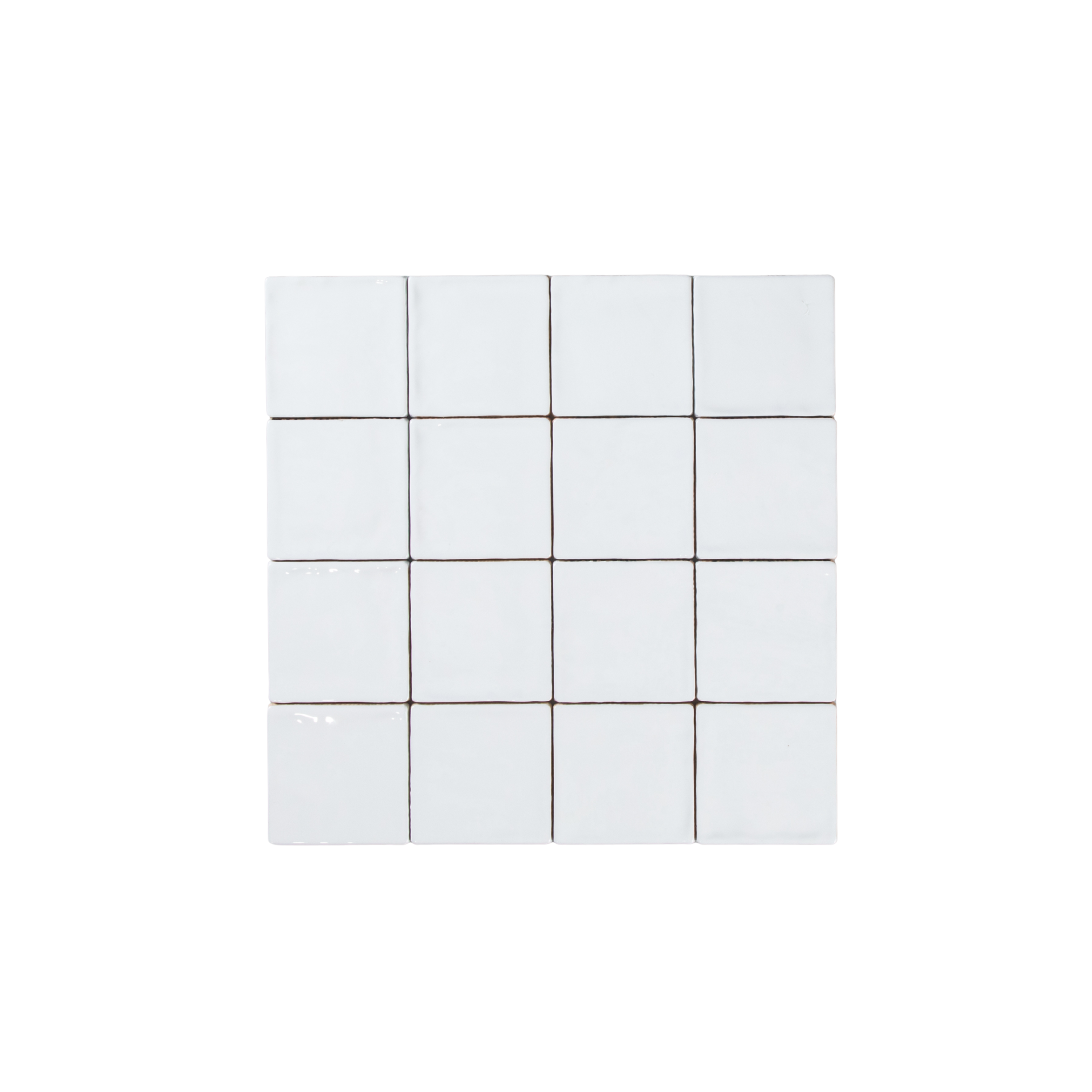 Noosa White Gloss Wave 100 x 100