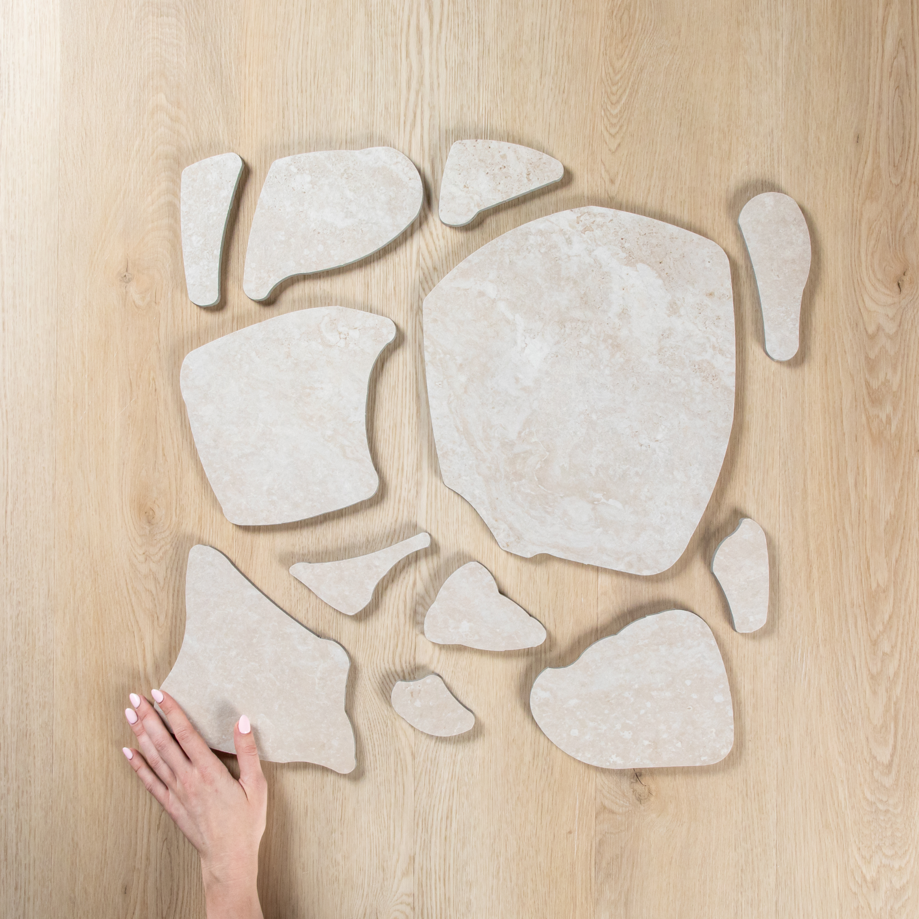 Norcia Silver Crazy Pave