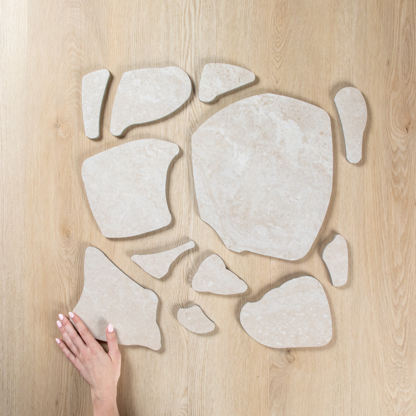 Norcia Silver Crazy Pave