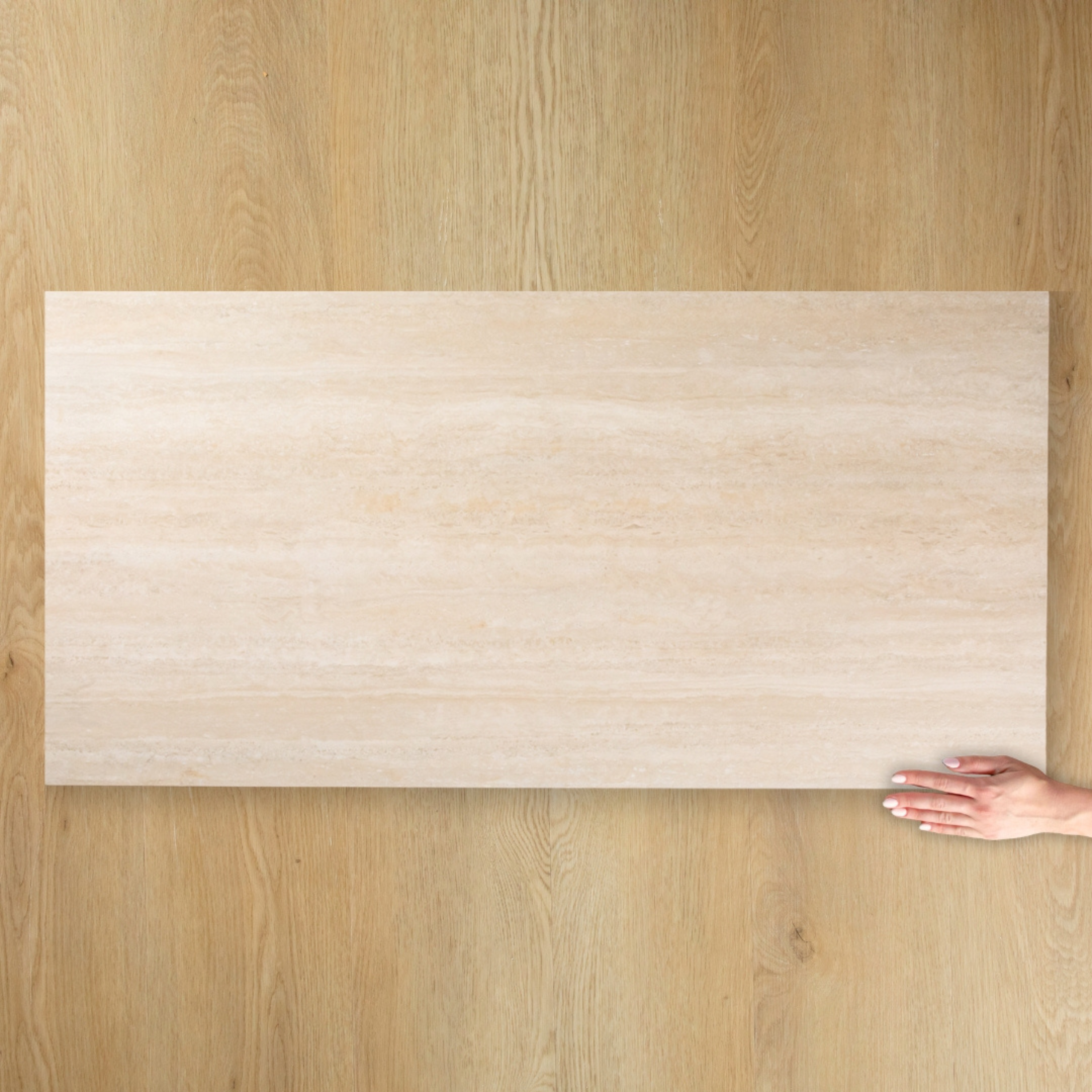 Norcia Vein Cut Beige In Out