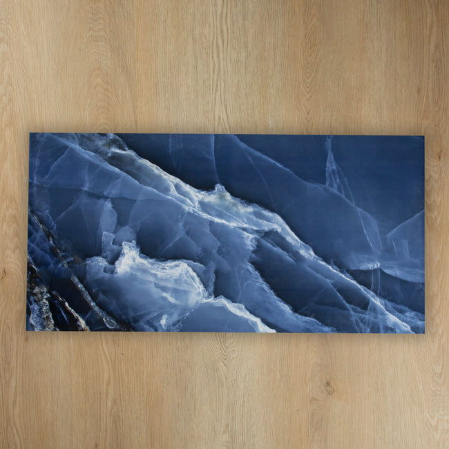 Onyx Aqua Blue Polished