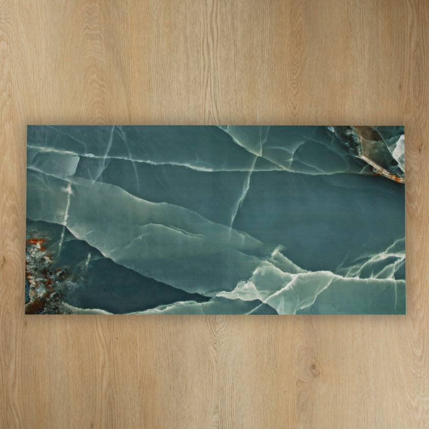 Onyx Aqua Green Polished
