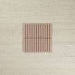 Osaka Pink Clay Matt Concave Finger Mosaic
