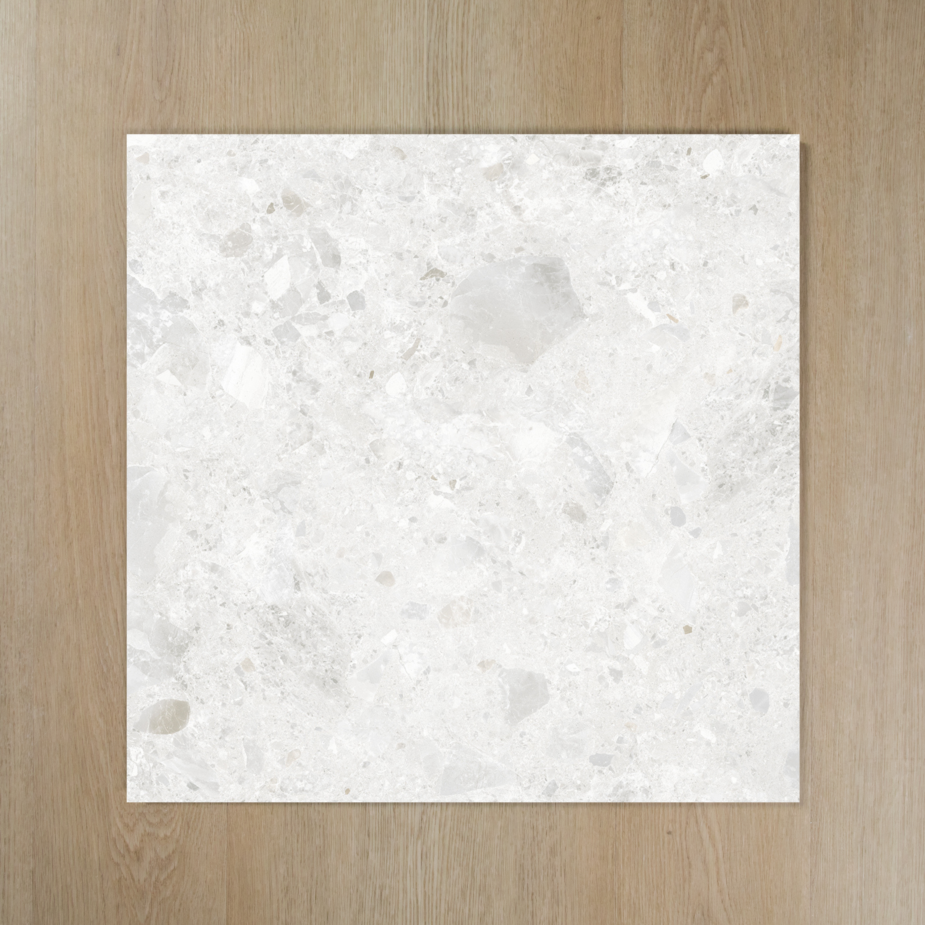 Pedregal Off White Terrazzo Matte