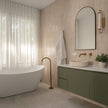 Travertine Stone Grigio + Miyako Coffee Gloss