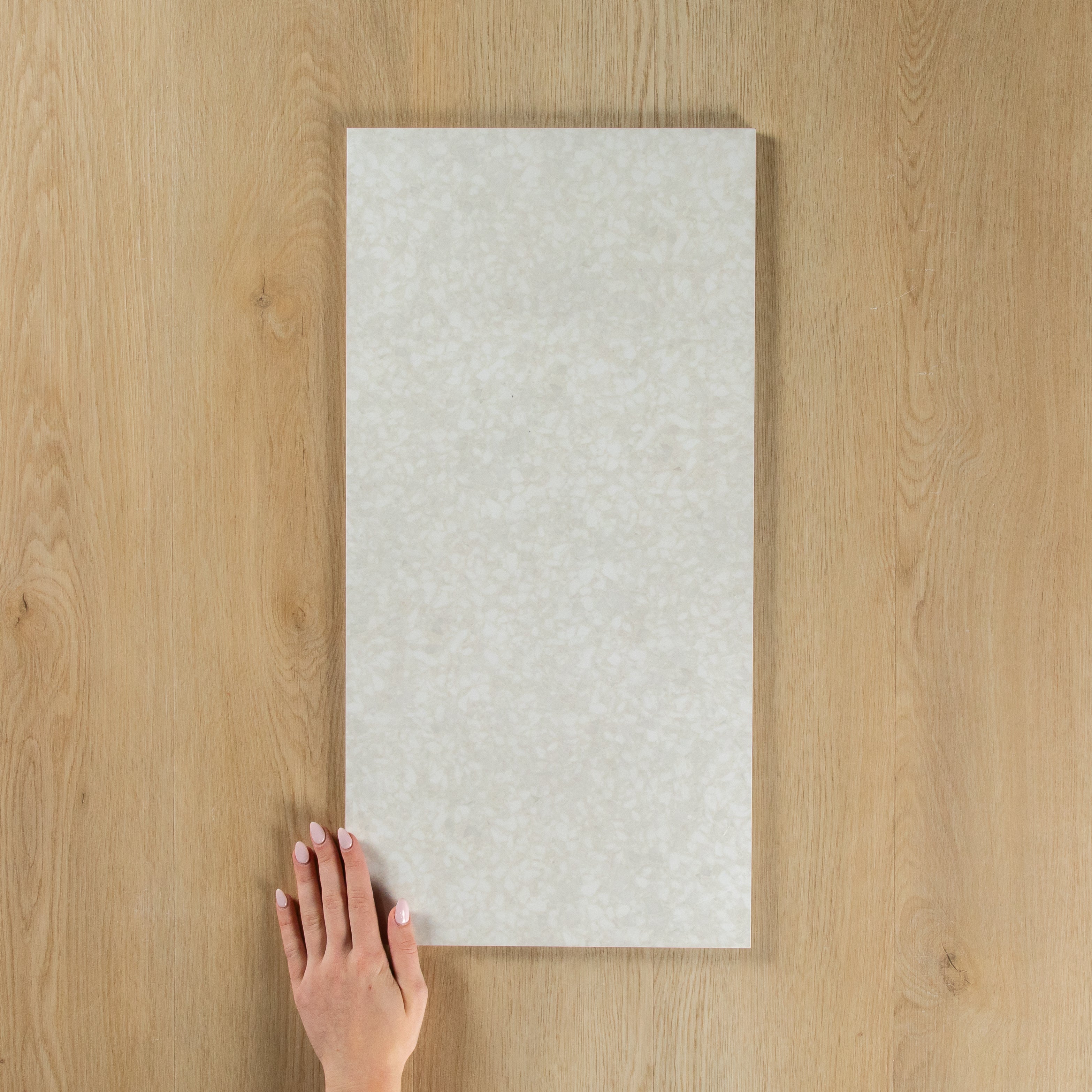 Paddington Terrazzo White In Out