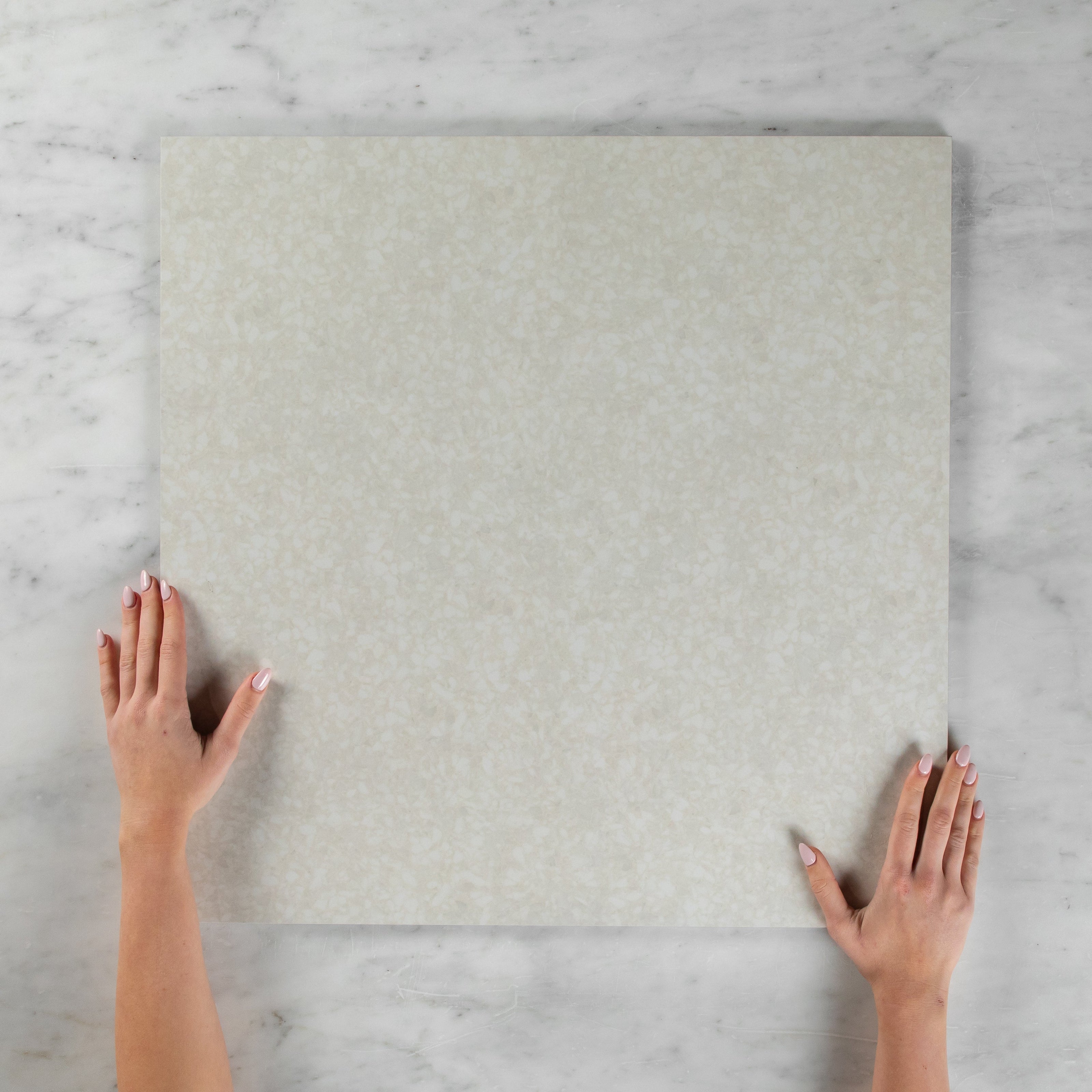 Paddington Terrazzo White Matte