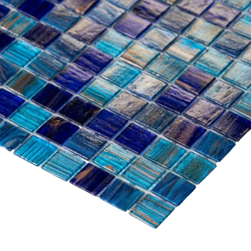 Paradise Maldives Glass Mosaic