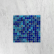 Paradise Maldives Glass Mosaic