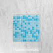 Paradise Tahiti Glass Mosaic