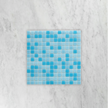 Paradise Tahiti Glass Mosaic