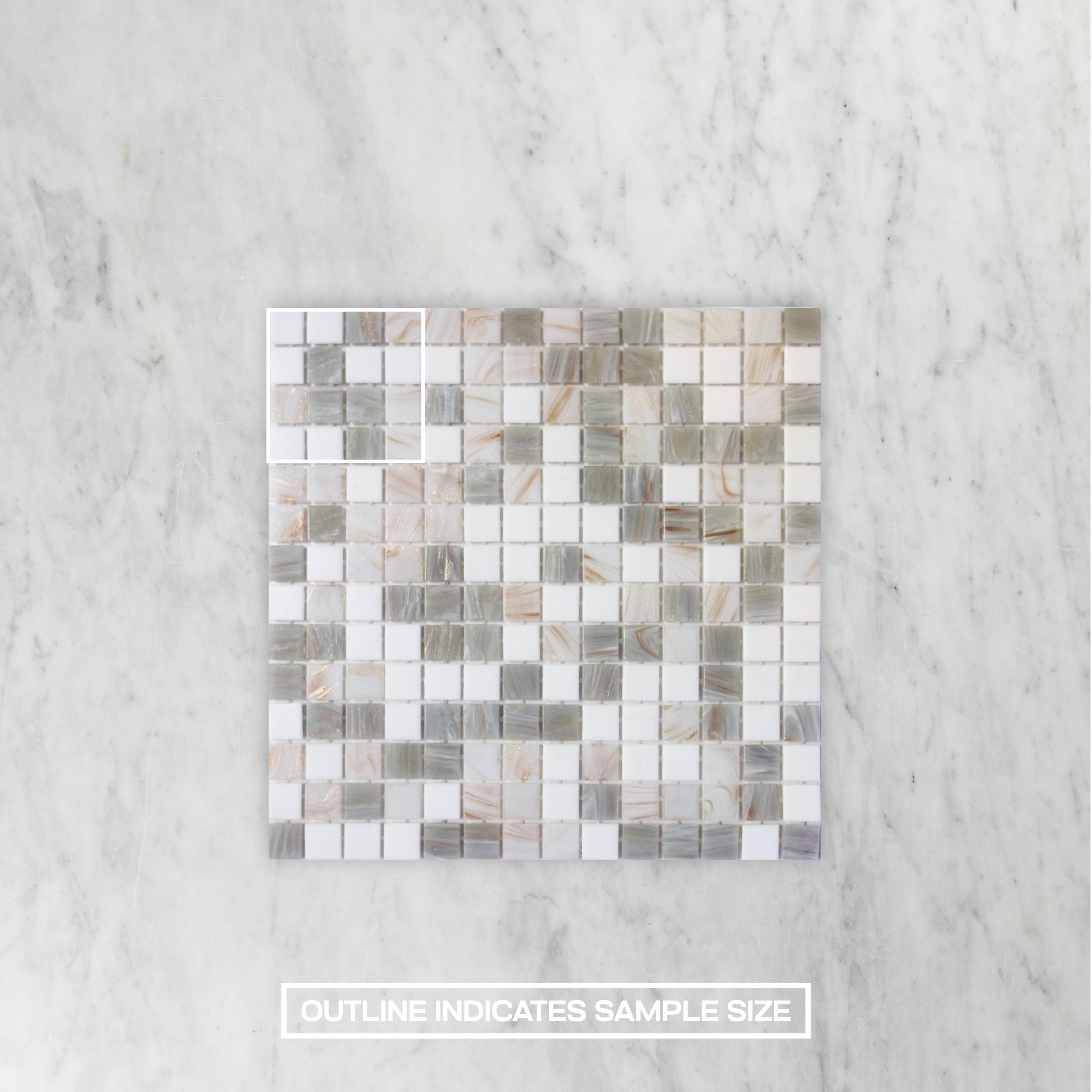 Paradise Vanuatu Glass Mosaic