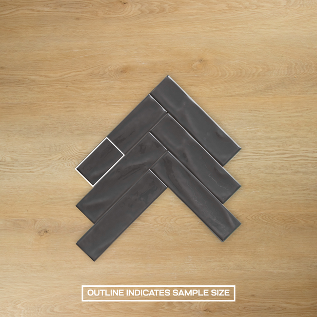 Pasha Gunmetal Grey Gloss Subway