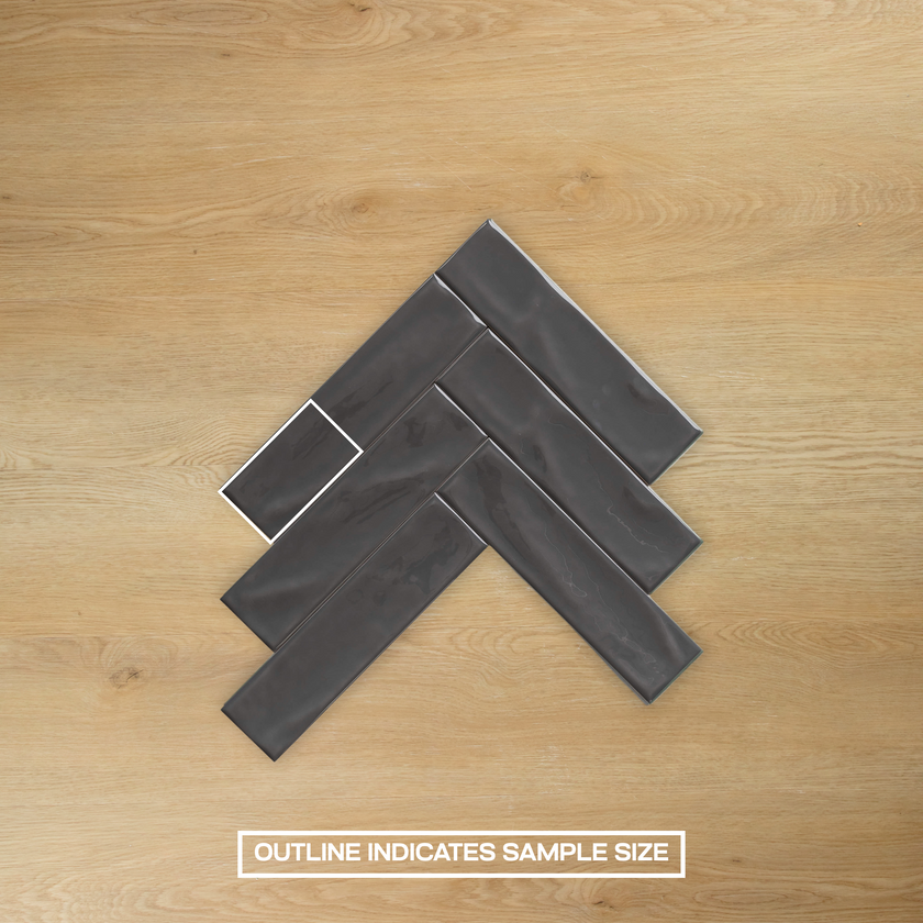 Pasha Gunmetal Grey Gloss Subway