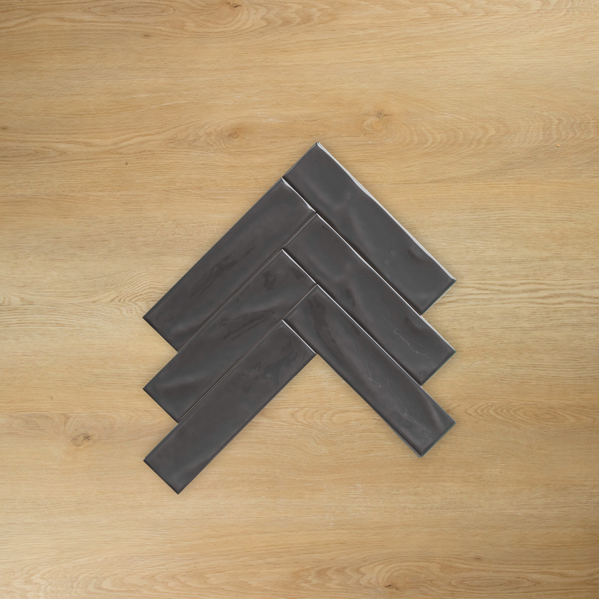 Pasha Gunmetal Grey Gloss Subway