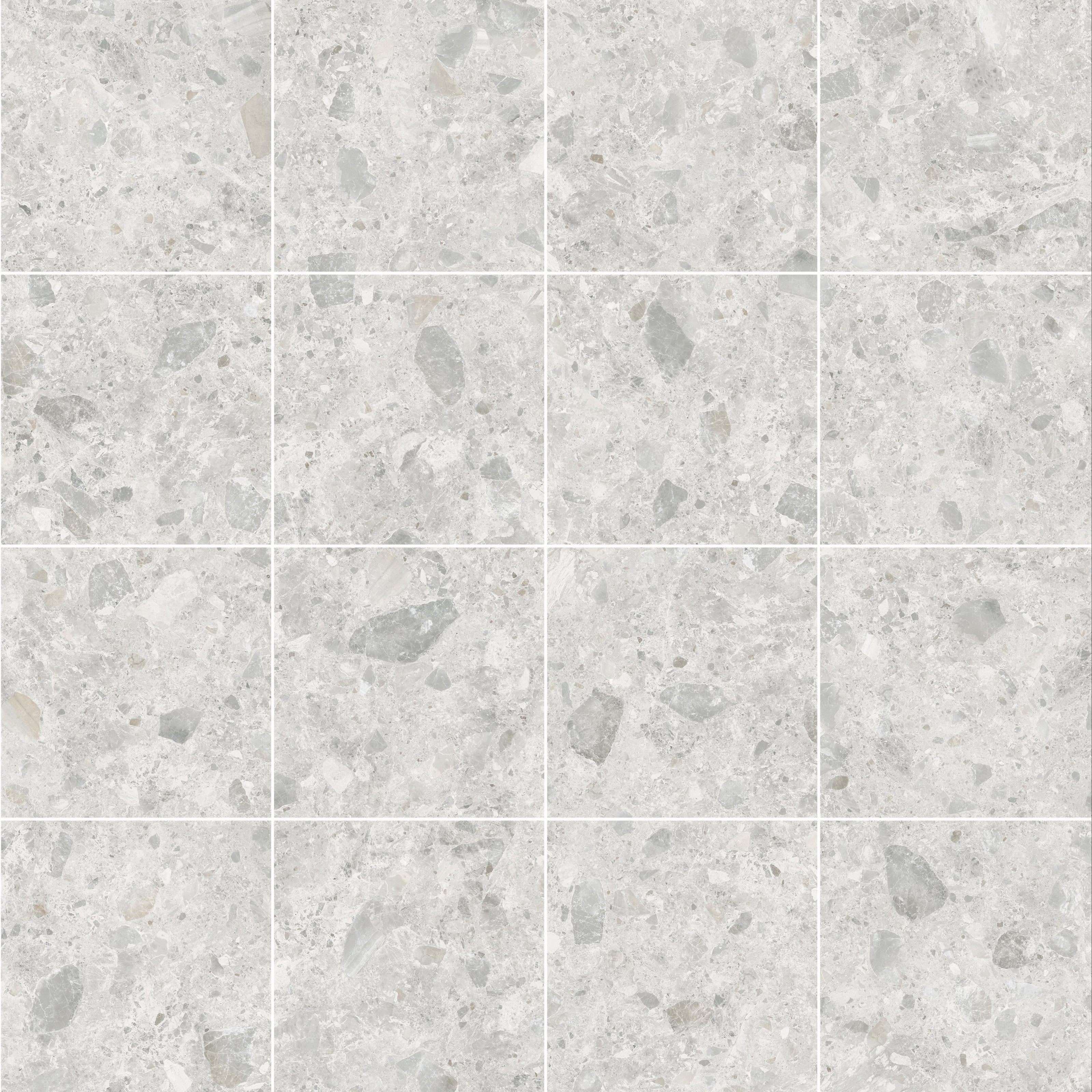 Pedregal Grey Terrazzo Matte