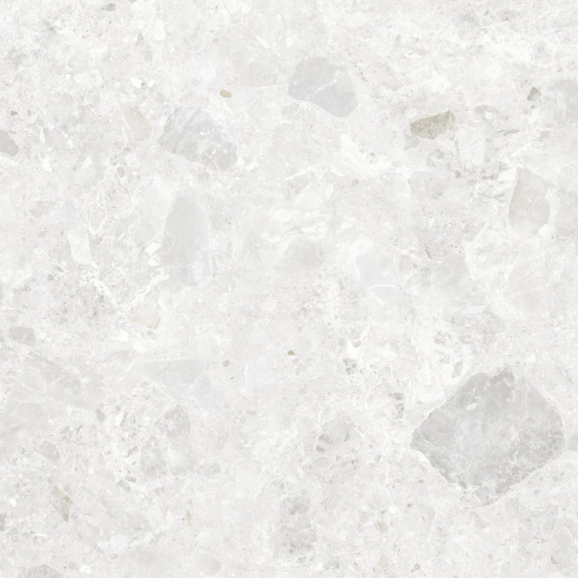 Pedregal Off White Terrazzo Matte