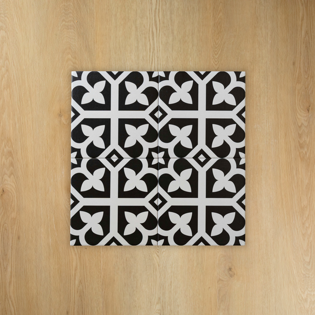 Picasso Bloom Black