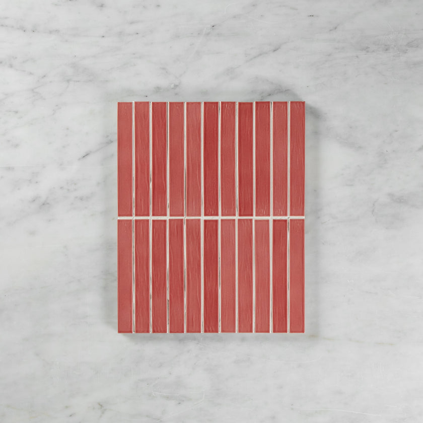 Porcelain Pink Glossy Mosaic