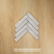 Provence Ash Herringbone Mosaic