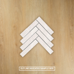Provence Bianco Herringbone Mosaic