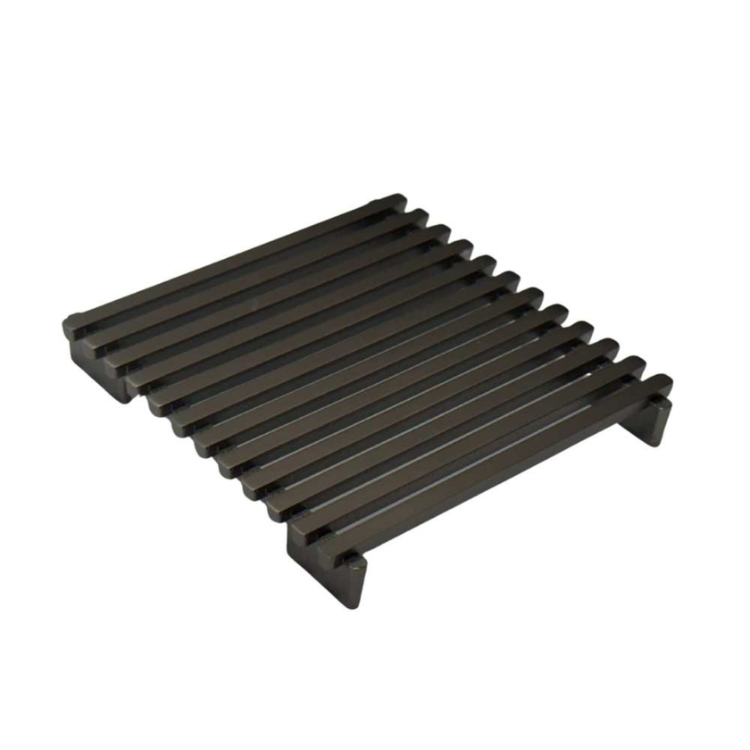 115 x 115 Brass Grate Top Used With Tile Insert Drain Gun Metal