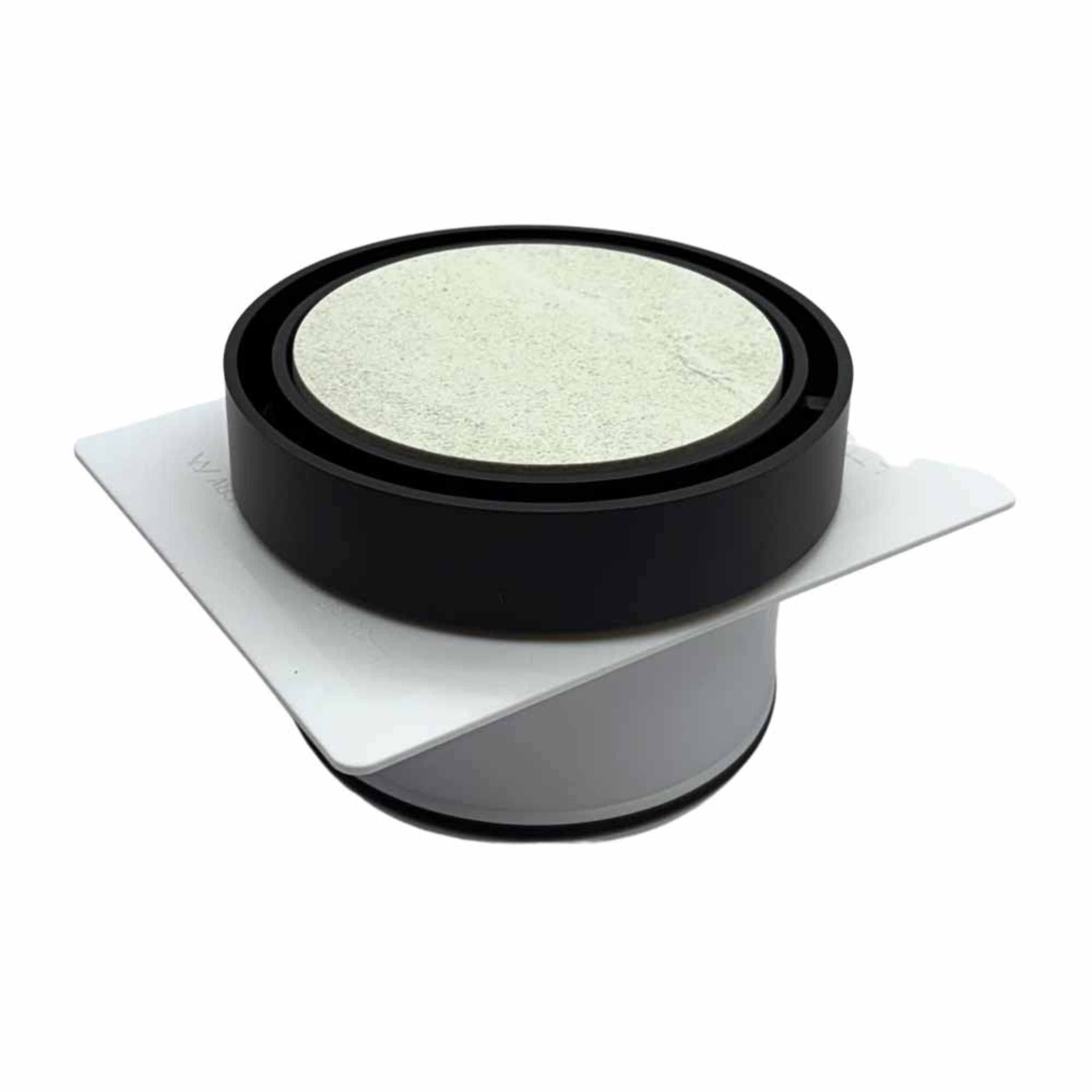 Tile Insert Round Black Floor Drain 120 x 50mm
