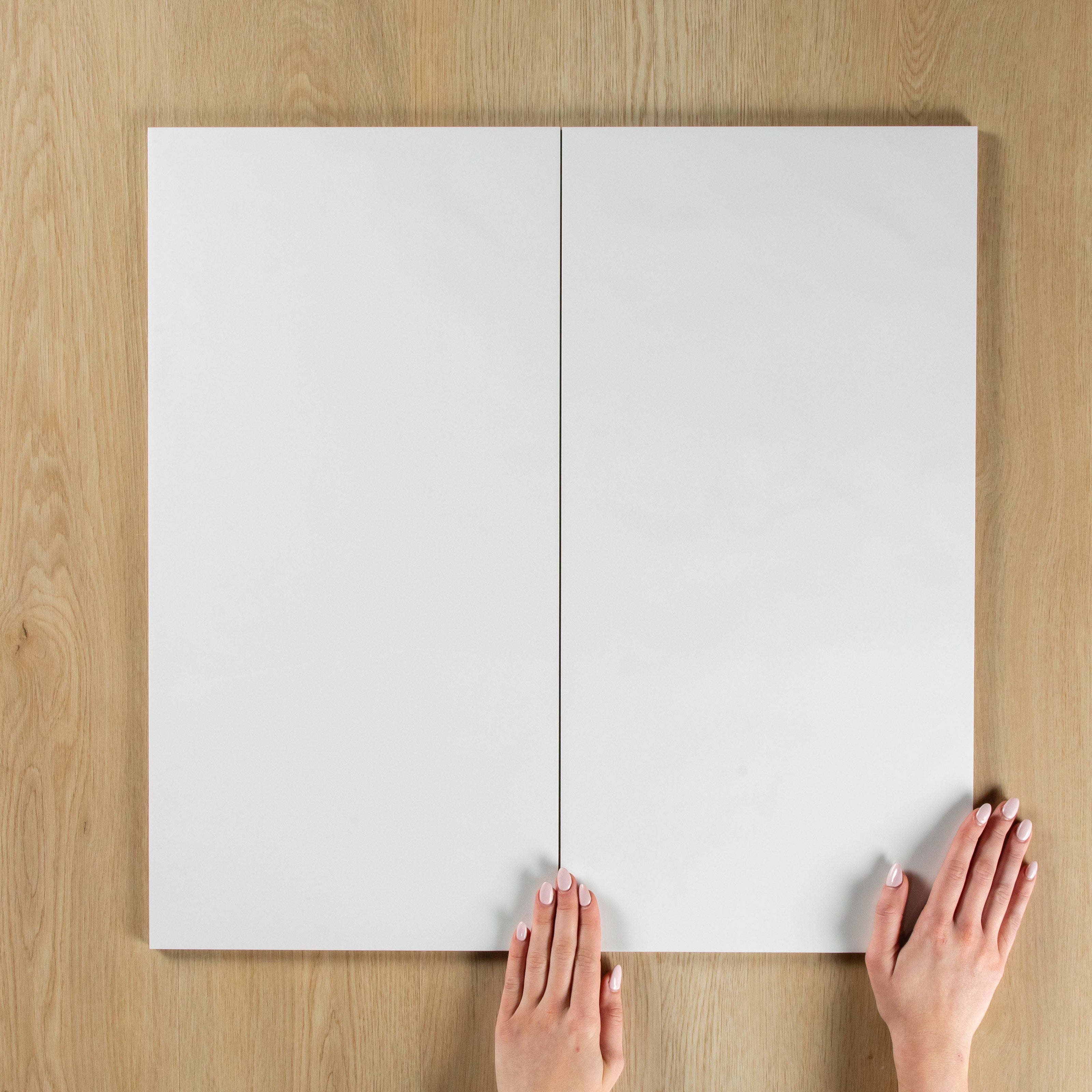 Ripple Wavy White Gloss