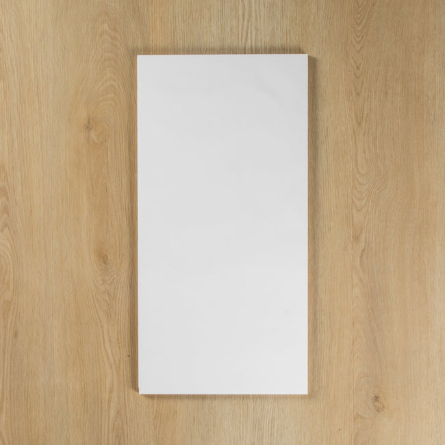 Ripple Wavy White Matte