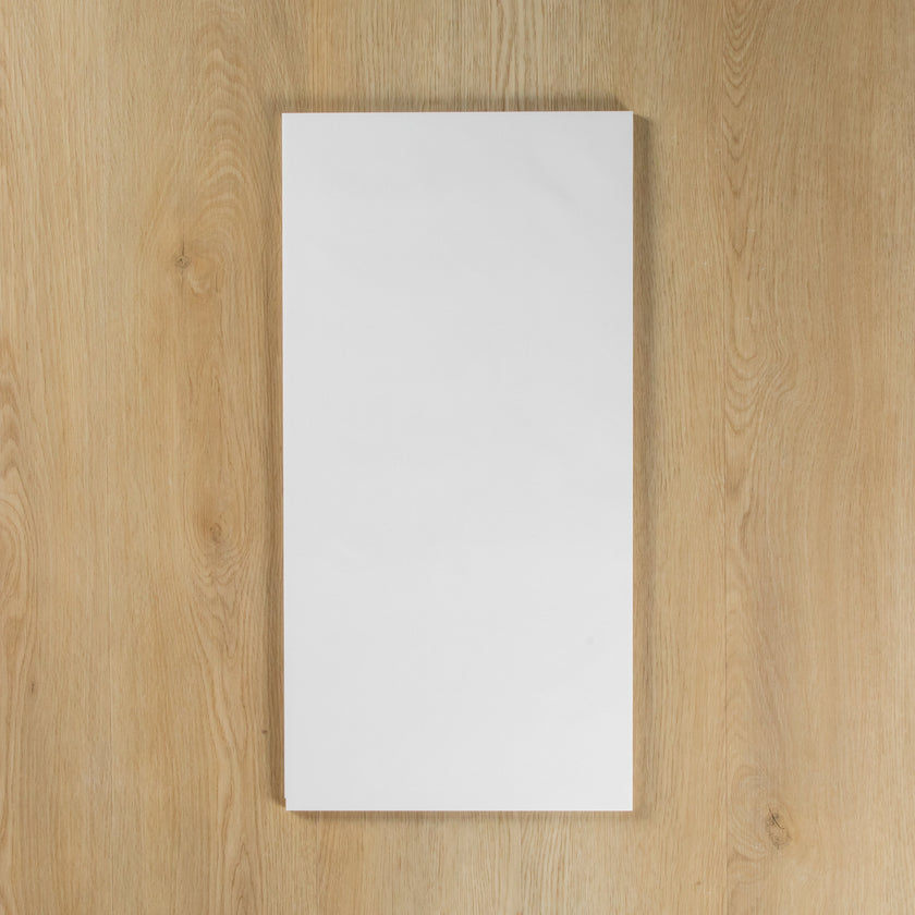 Ripple Wavy White Matte