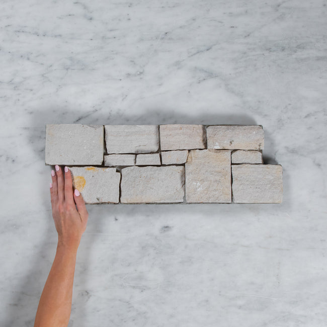 White Sandstone Z Panel Interlock