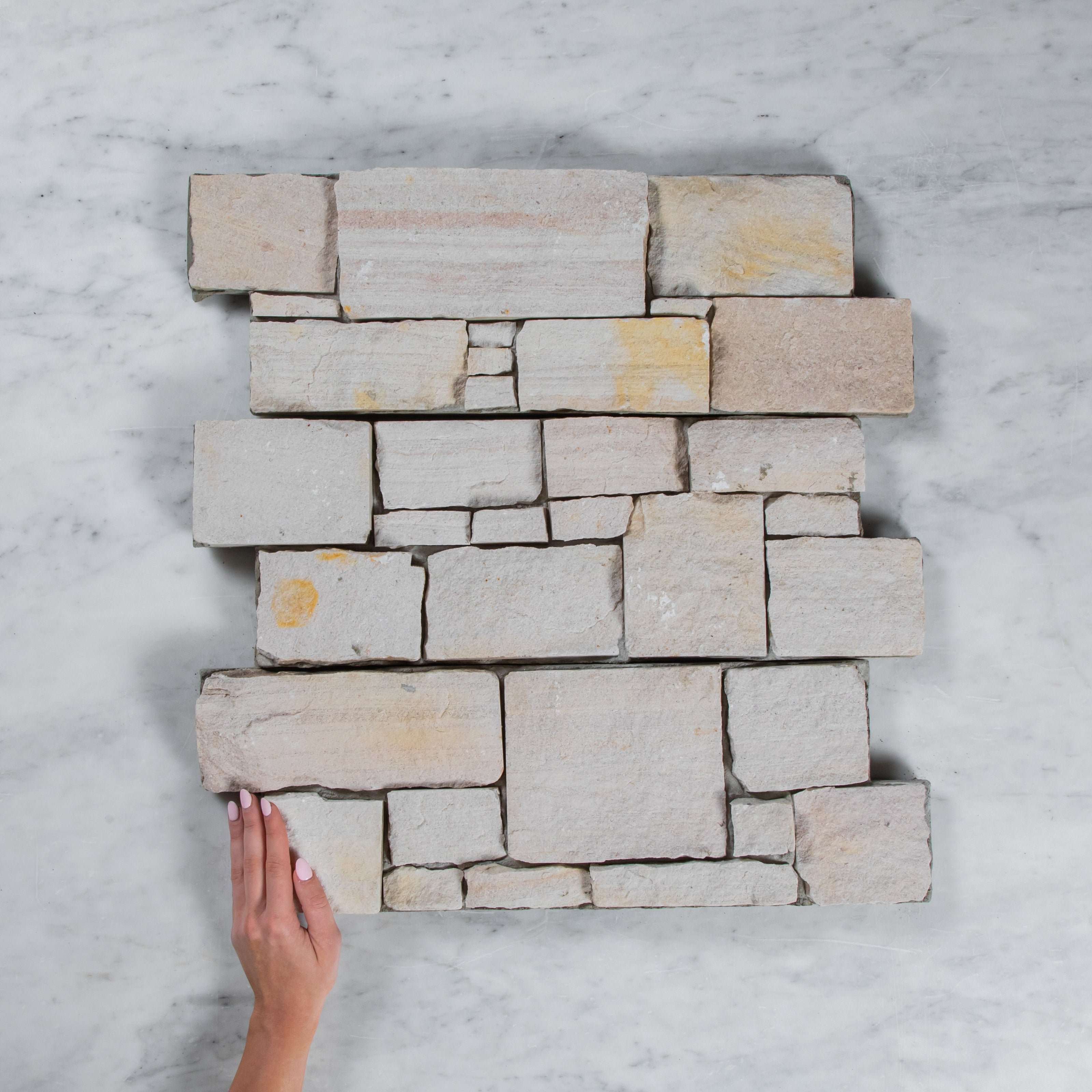 White Sandstone Z Panel Interlock