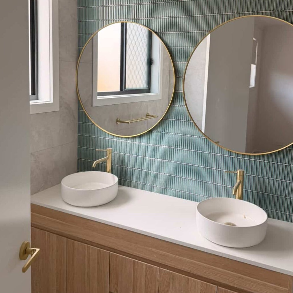 Cottesloe Antique Sage Green Kit Kat Mosaic