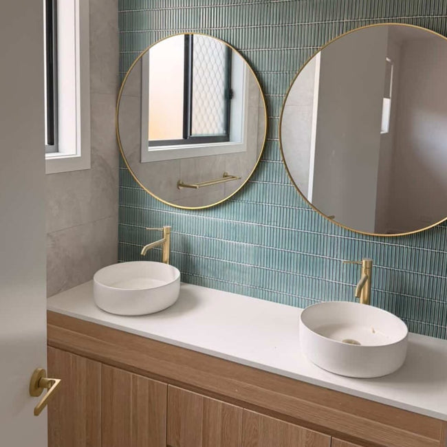 Cottesloe Antique Sage Green Kit Kat Mosaic