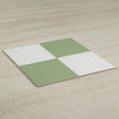 Antique White & Soap Green Mix