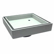 Tile Insert Drain White With Puddle Flange 50mm