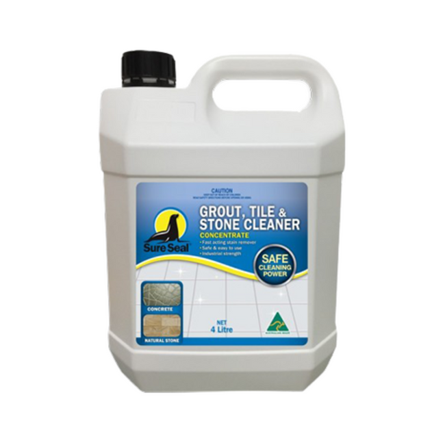 Sure Seal Grout Tile & Stone Cleaner Concentrate 4 Litre
