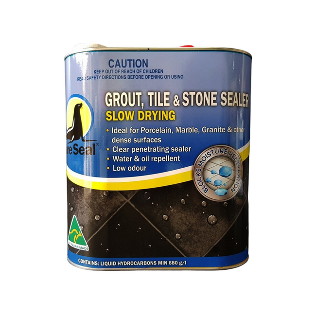 Sure Seal Grout Tile & Stone Sealer Slow Drying 4 Litre