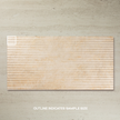 Taj Mahal Ambra Carving Fluted Matte