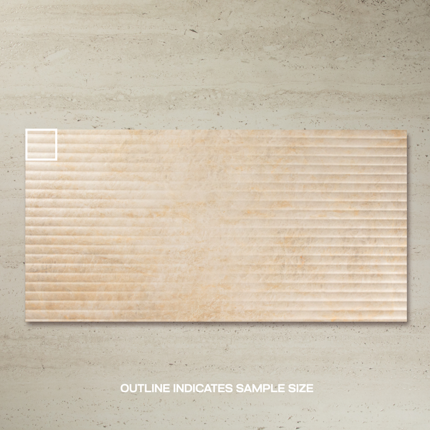 Taj Mahal Ambra Carving Fluted Matte