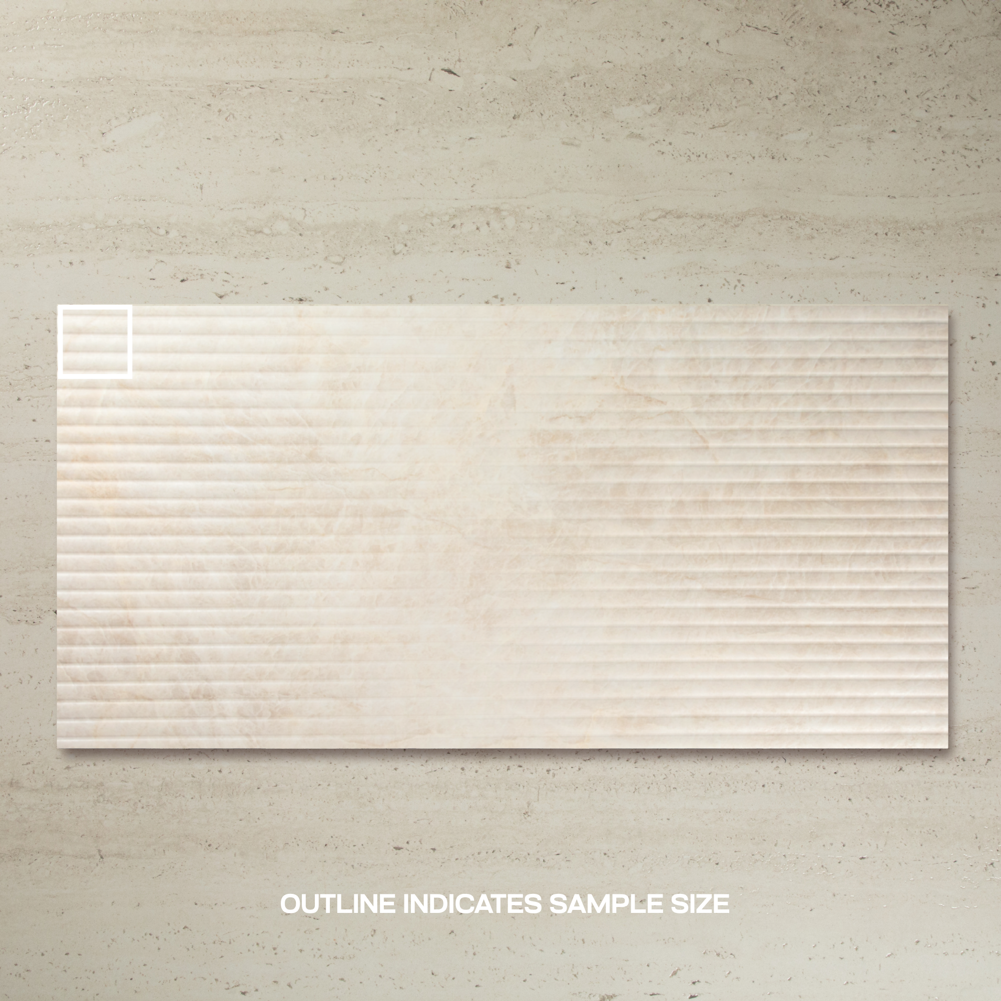 Taj Mahal Bianco Carving Fluted Matte
