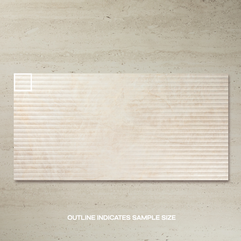 Taj Mahal Bianco Carving Fluted Matte